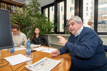 Genova, redazione Secolo XIX - forum con studenti 