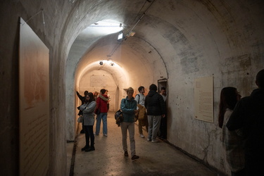 Genova, casa dello studente - lezione sulla resistenza di Mauriz