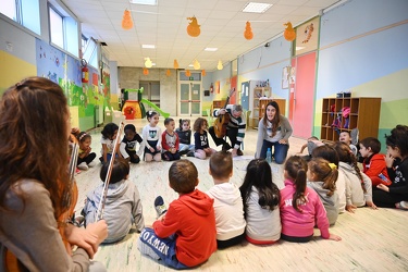 Genova, Teglia - scuola infanzia Otto Marzo, iniziativa musica p