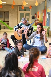 Genova, Teglia - scuola infanzia Otto Marzo, iniziativa musica p