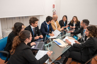 Genova, palazzo ducale - iniziativa Gemun studenti