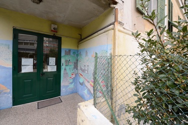 Genova - Struppa - scuola istituto comprensivo - cartello anunci