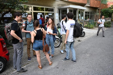 Genova - il secondo giorno degli esami di maturita