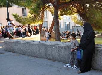 Genova - il primo giorno di scuola