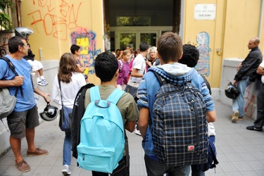 Genova - ricomincia la scuola, il primo giorno