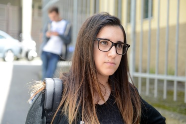 Genova - le reazioni degli studenti maturandi dopo la prima prov