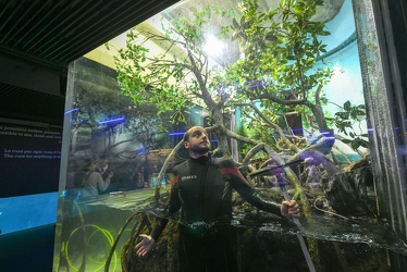 Genova, acquario - un tour nel backstage