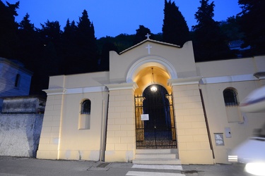 Genova, cronaca - esterni sera cimitero Bogliasco