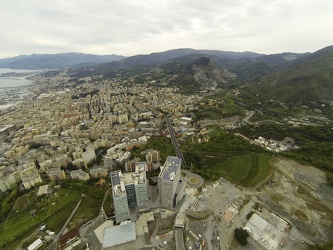 Genova - la collina degli Erzelli - canteire aperto per parco te