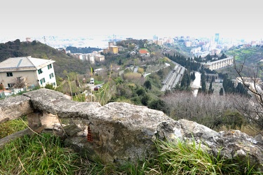 Genova - via Bartolomeo Bianco - Forte Tenaglia