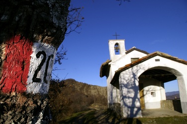 chiesa di rivarossa, val borbera