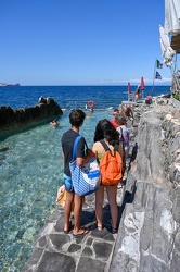 Genova, Nervi, passeggiata - stabilimento balneare storico, Bagn