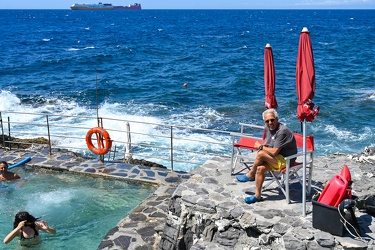 Genova, Nervi, passeggiata - stabilimento balneare storico, Bagn