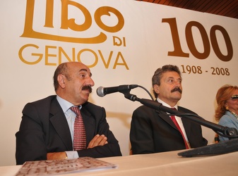 Genova - conferenza stampa nuovo lido di Corso Italia