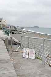 Genova, Voltri - la spiaggia e il litorale - il termine della nu