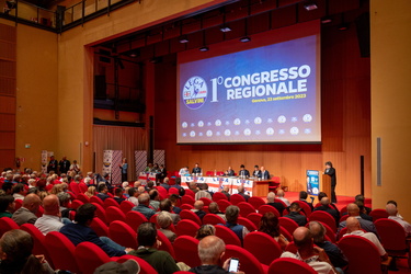 Genova, magazzini cotone - primo congresso regionale Lega