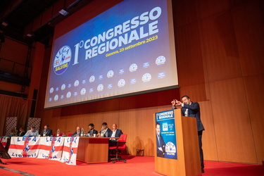 Genova, magazzini cotone - primo congresso regionale Lega