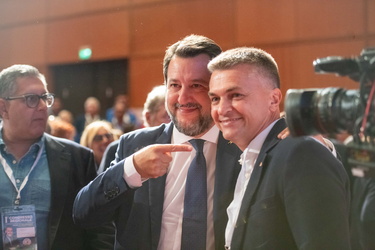 Genova, magazzini cotone - primo congresso regionale Lega