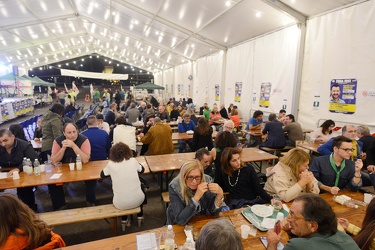 Genova, piazza della Vittoria - festa della Lega Nord - Zena Fes