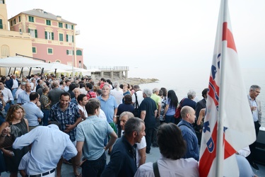 Genova - corso Italia - la festa della Lega Nord