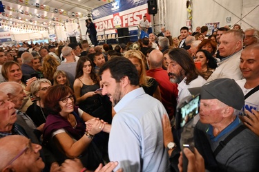 Genova, la festa della Lega