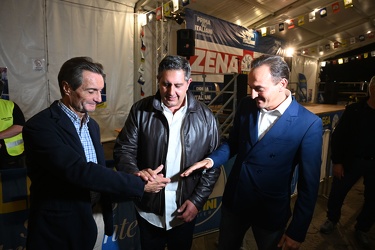 Genova, festa della Lega Nord - incontro tra governatori