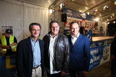 Genova, festa della Lega Nord - incontro tra governatori