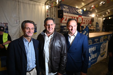 Genova, festa della Lega Nord - incontro tra governatori