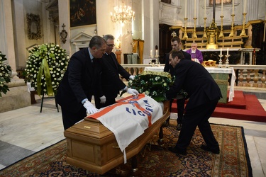 Genova, basilica di Carignano - i funerali di Bruno Ravera, stor