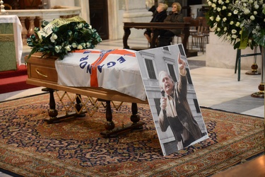 Genova, basilica di Carignano - i funerali di Bruno Ravera, stor