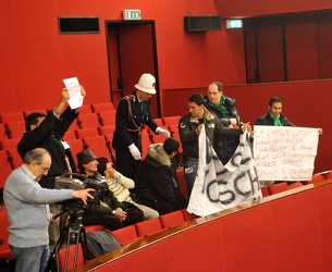 Genova - protesta movimento giovani padani