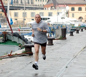 Enrico Musso scarica tensione con jogging