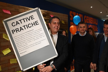 Genova, magazzini del cotone - incontro campagna elettorale elez