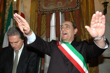 Genova - Sindaco Pericu e Ministro Franscesco Rutelli
