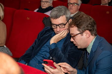 Genova, cinema Sivori - assemblea amministratori locali partito 