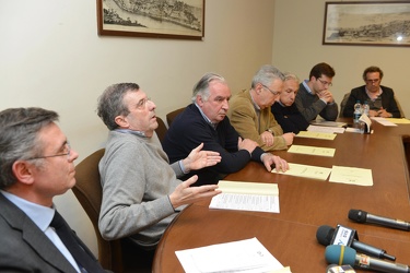 Genova - conferenza stampa partito democratico