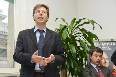 Genova - presentazione delle liste del partito democratico
