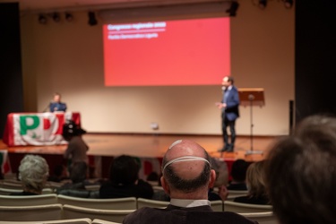 Genova, auditorium Carlo Felice - congresso regionale Partito De