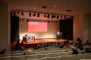 Genova, auditorium Carlo Felice - congresso regionale Partito De