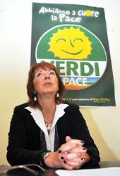 Genova - conferenza stampa dei Verdi