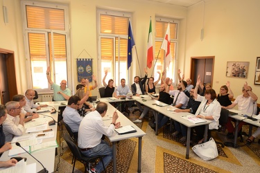 Genova, Sestri Ponente - insediamento nuovo consiglio municipale