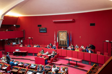 Genova, palazzo Tursi - consiglio comunale sul tema ansaldo ener