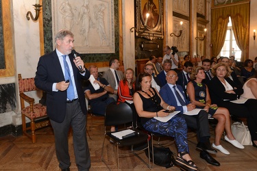 Genova - sindaco Marco Bucci presenta i risultati del primo anno