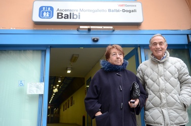 Genova - Angela Burlando e marito Luigi Dalmazio
