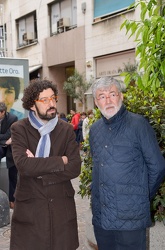 Genova - incontro elettorale partito democratico in Via Cesarea
