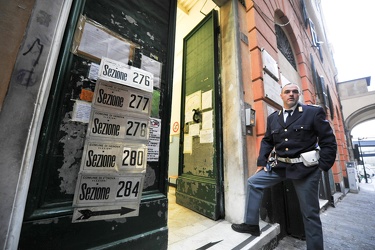 Genova - giornata prima delle elezioni amministrative