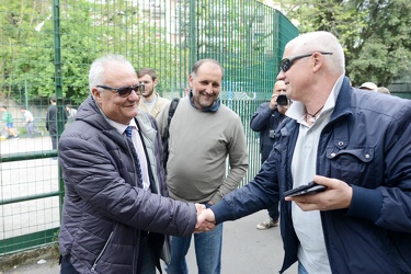 Genova - candidato sindaco partito democratico Gianni Crivello