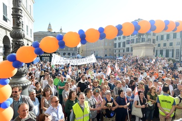 Genova, chiusura campagna elettorale amministrative candidato Ma