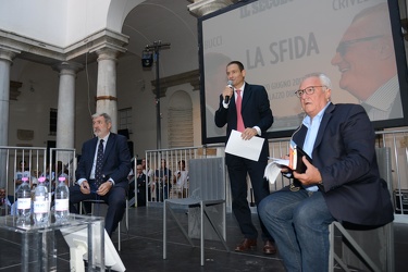 Genova, palazzo Ducale - confronto tra candidati sindaco Gianni 