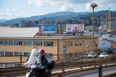 Genova, elezioni amministrative - affissioni cartelli elettorali
